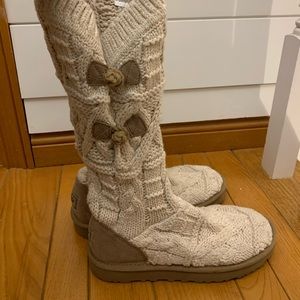 UGG sweater boots
